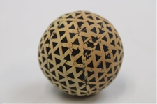 Classic Spalding Triangle Pattern Golf Ball