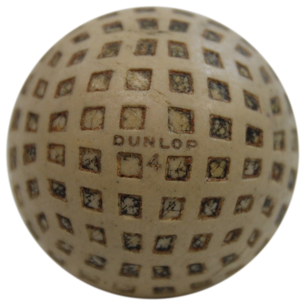 Classic Dunlop 4 Mesh Pattern Golf Ball