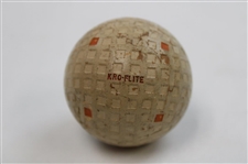 Kro-Flite Orange Mesh Pattern Golf Ball