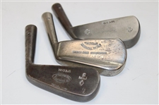 Three (3) Assorted Club Iron Heads Only - Macolm, Thomson & Winner