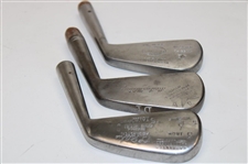 Three (3) Assorted Club Iron Heads Only - Gibson, Ritchie & Whiting