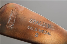 Three (3) Assorted Club Iron Heads Only - Gold Medal & LB Saville