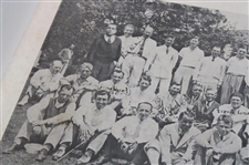 1935 Masters Tournament Field Panoramic Photo Print - Facsimile Signatures