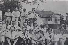 1935 Masters Tournament Field Panoramic Photo Print - Facsimile Signatures