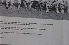 1935 Masters Tournament Field Panoramic Photo Print - Facsimile Signatures