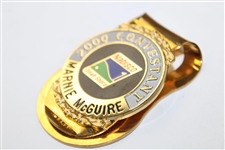 2000 Nabisco Dinah Shore Marnie Mcguire's Contestant Badge Clip