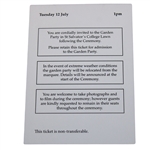 Jack Nicklaus Signed St Andrews Honorary Citizenship Award & Graduation Ceremonies Ticket JSA ALOA