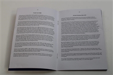 Jack Nicklaus Signed St Andrews Honorary Citizenship Award & Graduation Ceremonies Program JSA ALOA