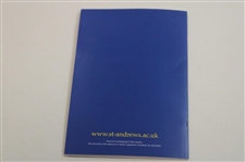 Jack Nicklaus Signed St Andrews Honorary Citizenship Award & Graduation Ceremonies Program JSA ALOA