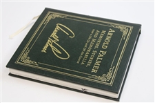 Arnold Palmer Signed 2004 'Arnold Palmer Memories, Stories, Memorabilia' Collectors Ed. Book JSA ALOA