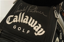 Arnold Palmer Signed Ryder Cup Captain Callaway Big Bertha Comm. Golf Bag JSA ALOA