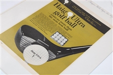 Walter Hagen Haig Ultra, Lawson Little Clubs, Acushnet, Dunlop & Grand Slam Golf Club Ads 1926-1963