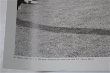 Ben Hogan 1 Iron Shot Poster - 1950 U.S. Open at Merion