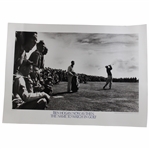 Ben Hogan at Carnoustie Now, As Then, The Name To Watch In Golf Poster