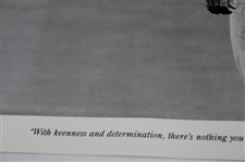 With Keenness & Determination, There's Nothing You Can't Accomplish Ben Hogan Poster
