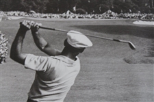 Ben Hogan 1 Iron Approach Shot Poster at Merion 1950 U.S. Open