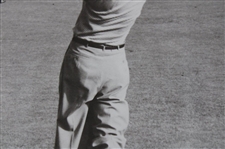 Ben Hogan 1 Iron Approach Shot Poster at Merion 1950 U.S. Open