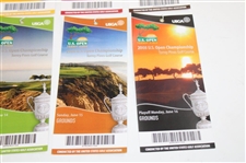 2008 US Open at Torrey Pines Full Ticket Set - Mon-Playoff + Program Voucher - Tiger Win!