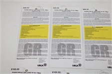 2008 US Open at Torrey Pines Full Ticket Set - Mon-Playoff + Program Voucher - Tiger Win!