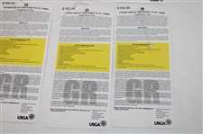 2008 US Open at Torrey Pines Full Ticket Set - Mon-Playoff + Program Voucher - Tiger Win!