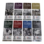 2013 US Open at Merion Full Ticket Set - Justin Rose Win!