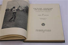 1919 'Picture Analysis of Golf Strokes: A Complete Book of Instruction' by James M. Barnes