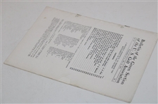 Bulletin Of The Green Section Of The U.S. Golf Association Booklet