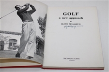 1949 'Golf A New Approach' Signed by Author Lloyd Mangrum JSA ALOA