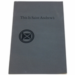 This Is Saint Andrews Booklet