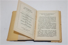 1934 'Standardized Golf Instruction' By Seymour Dunn