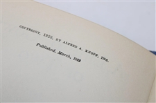 1923 'A Line O' Gowf Or Two' By Bert Leston Taylor w/Introduction By Chick Evans