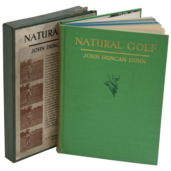 1931 Natural Golf First Edition Book By John Duncan Dunn