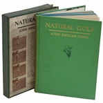 1931 Natural Golf First Edition Book By John Duncan Dunn