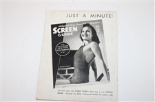 1938 Radio Guide with Ralph Guldahl National Open Champ Cover - June