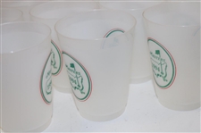 Twenty-Five (25) Masters Tournament Logo Clear Plastic Drink Cups - 1992 & 1994