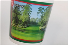 Five (5) Masters Tournament Logo Plastic Drink Cups - 2005, 2007 & 2008