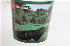 Five (5) Masters Tournament Logo Plastic Drink Cups - 2005, 2007 & 2008