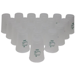 Nineteen (19) Masters Tournament Logo Clear Plastic Drink Cups - 2019