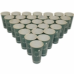 Twenty-Eight (28) Classic Masters Tournament Logo Undated Green Paper Drink Cups