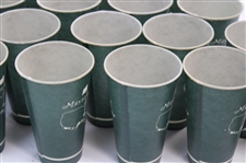 Twenty-Eight (28) Classic Masters Tournament Logo Undated Green Paper Drink Cups