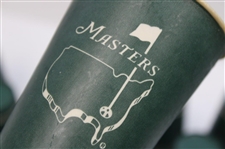 Twenty-Eight (28) Classic Masters Tournament Logo Undated Green Paper Drink Cups