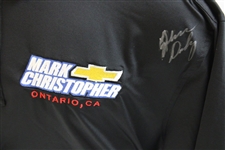 John Daly Signed Personal Straight Down Black Performance 3XL Shirt w/Sponsors JSA ALOA