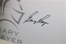 Gary Player Signed Grand Slam Trophy Panoramic Collage JSA ALOA