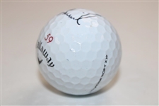 Annika Sorenstam Signed Callaway '59' Logo Golf Ball JSA ALOA