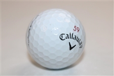 Annika Sorenstam Signed Callaway '59' Logo Golf Ball JSA ALOA