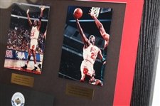 Michael Jordan Signed Ltd Ed Letter Deluxe Framed Display #BAC43332