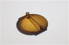 1944 PGA Championship at Manito G&CC Contestant Badge - Bob Hamilton Winner