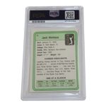 Jack Nicklaus Signed 1981 Donruss Golf Card #13 PSA/DNA #80162066 Auto Grade 10