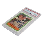 Jack Nicklaus Signed 1981 Donruss Golf Card #13 PSA/DNA #80162066 Auto Grade 10