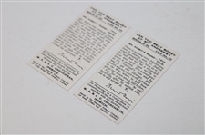 Thirteen (13) Churchmans Can You Beat Bogey at St. Andrews Tobacco Golf Cards